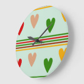 Elegant Heart Grote Klok (Hoek)