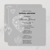 Elegant Hearts Kaart (Voorkant / Achterkant)