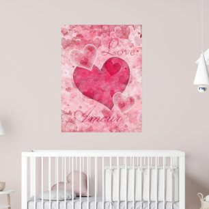 Elegant Hearts Poster
