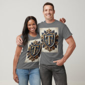 Elegant heraldisch schild t-shirt (Unisex)
