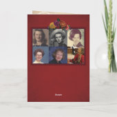 Elegant Herdenking Overlijden Fotoaankondiging (Achterkant)