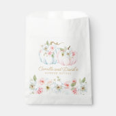 Elegant Herfst Gender Reveal Bedankzakje (Voorkant)