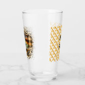 Elegant  Herfst Love Pumpkin Glas (Links)