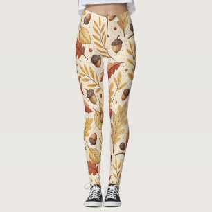 Elegant Herfst patroon Leggings