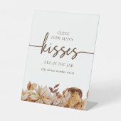 Elegant Herfst Pedestal Sign Reclamebord Met Voetstuk (Voorkant)