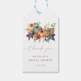 Elegant Herfst Vrijgezellenfeest gunst Cadeaulabel