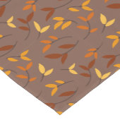 Elegant herfstblad korte tafelloper (Hoek)