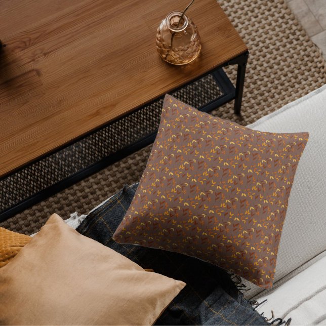 Elegant herfstblad kussen (Creator heeft geüpload)