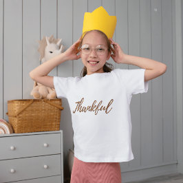 Elegant herfstblad t-shirt