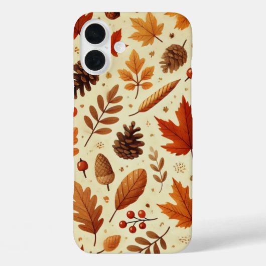 Elegant Herfstpatroon Case-Mate iPhone Case (Achterkant)