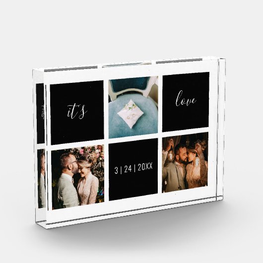 Elegant Het is Love 3 Photo Keepomwille Fotoblokken (Links)