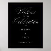 Elegant het Onthaal van het Manuscript aan de Vier Poster (Voorkant)