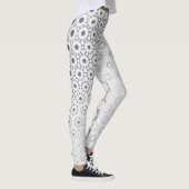 Elegant Hexagon Starburst Pattern – Leggings (Rechts)