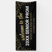 Elegant High School Prom Spandoek (Verticaal)