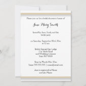 Elegant high tea Gold Kaart (Achterkant)