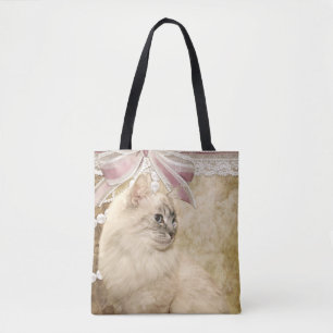 Elegant Himalayan Persian cat Draagtas
