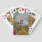 Elegant Holly Christmas, Speelkaarten (Achterkant)