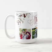 Elegant Holly Family Photo Christmas Koffiemok (Links)