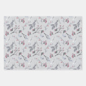 Elégant Holly Feuilles Red Berries Noël (Devant)