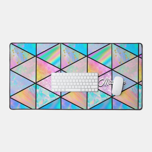 Elégant holographique coloré (Clavier et souris)