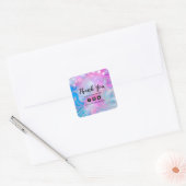Elegant Holography Unicorn Sticker (Envelop)