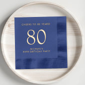 Elégant Homme 80e fête d'anniversaire