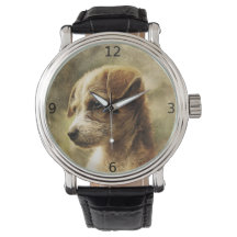 Elegant  hondenfotohorloge