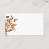 Elegant Honeymoon Wish Enclosure Kaart (Achterkant)