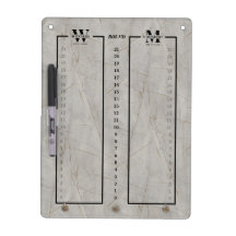 Elegant Houten Marmer Korrel Cornhole Scorebord