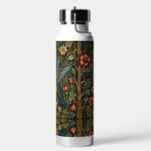 Elegant Hummingbird kunstwerk bohemian floral Waterfles (Links)