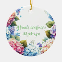 Elegant Hydrangea Bloem Sentiment