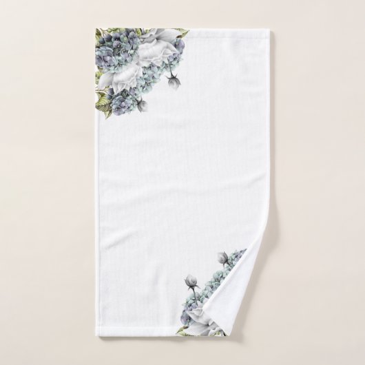 Elegant Hydrangeas Bathroom Towel Set Bad Handdoek (Handdoek)
