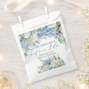 Elegant Iets Blauw Hydrangea Vrijgezellenfeest Bedankzakje