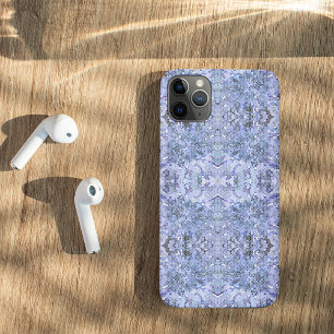 Elegant ijsblauw mozaïek, modern iPhone 11 pro max hoesje