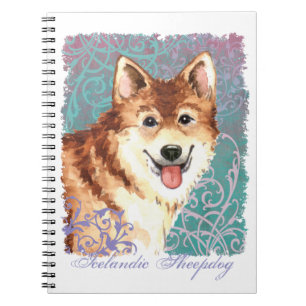 Elegant IJslandse Sheepdog Notitieboek