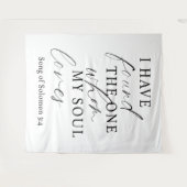 Elegant Ik heb de One Quote bruiloft gevonden Wandkleed (Voorkant (horizontaal))