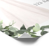 Elegant Illustrated Wedding Invitation Poster (Hoek)