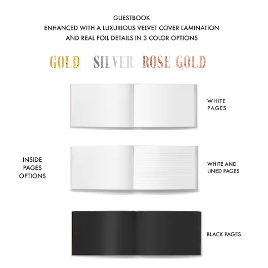 Elegant in liefdevolle herinnering rustieke houten gastenboek