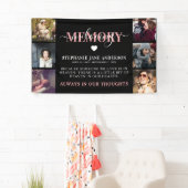Elegant in Loating Memory Photo Collage Memorial Spandoek (Insitu)