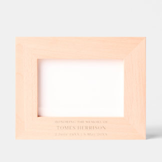 Elegant In Loving Memory Memorial Frame Gegraveerde Lijstjes