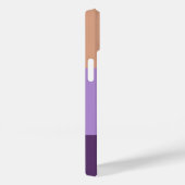 Elegant Indigo Colourblock Monogram Initiaal Lette Case-Mate iPhone Case (Achterkant / Rechts)