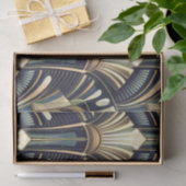 Elegant Intricate Art Deco Luxury Gold Tissuepapier (Geschenk)