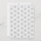 Elégant Invitation d'Halloween - Spiderweb (Dos)