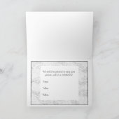 Elegant Invitation Kaart (Binnen)