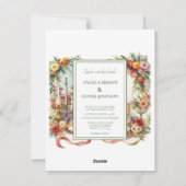 Elegant Invitation to dinner in Florence Italy (Dos)