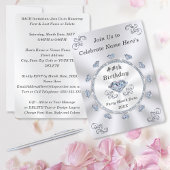 Élégant, Invitations d'anniversaire pour adultes, 