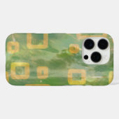 Élégant iPhone vert / coque ipad (Verso (horizontal))