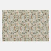 Elegant Islamic Garden Wrapping Paper Set (Voorkant 3)