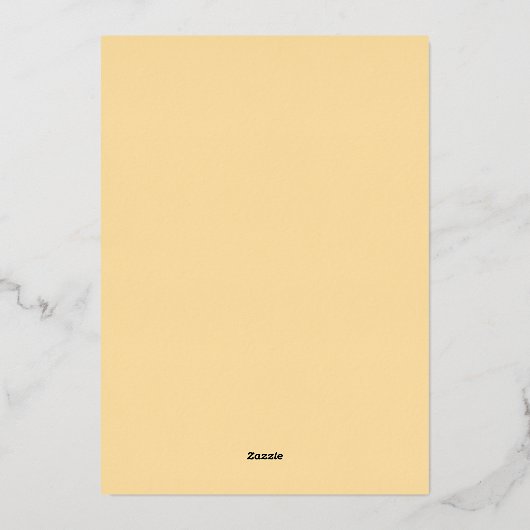 Elegant Islamic Wedding Invitation (Verso)