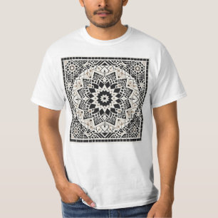 Elegant Islamitische Tegel Patroon: Een Meesterwer T-shirt
